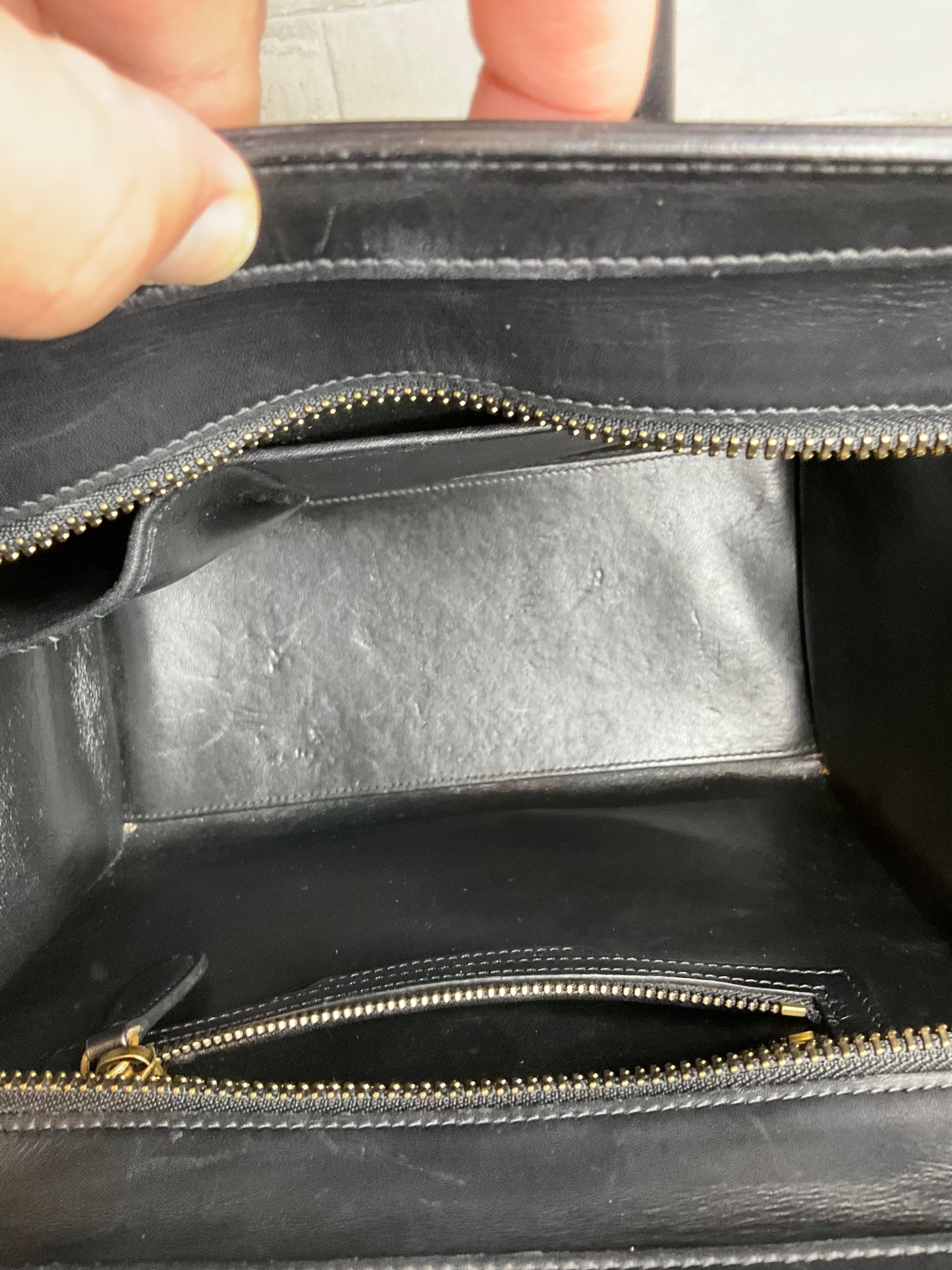 Pre Loved CELINE Luggage Tri color