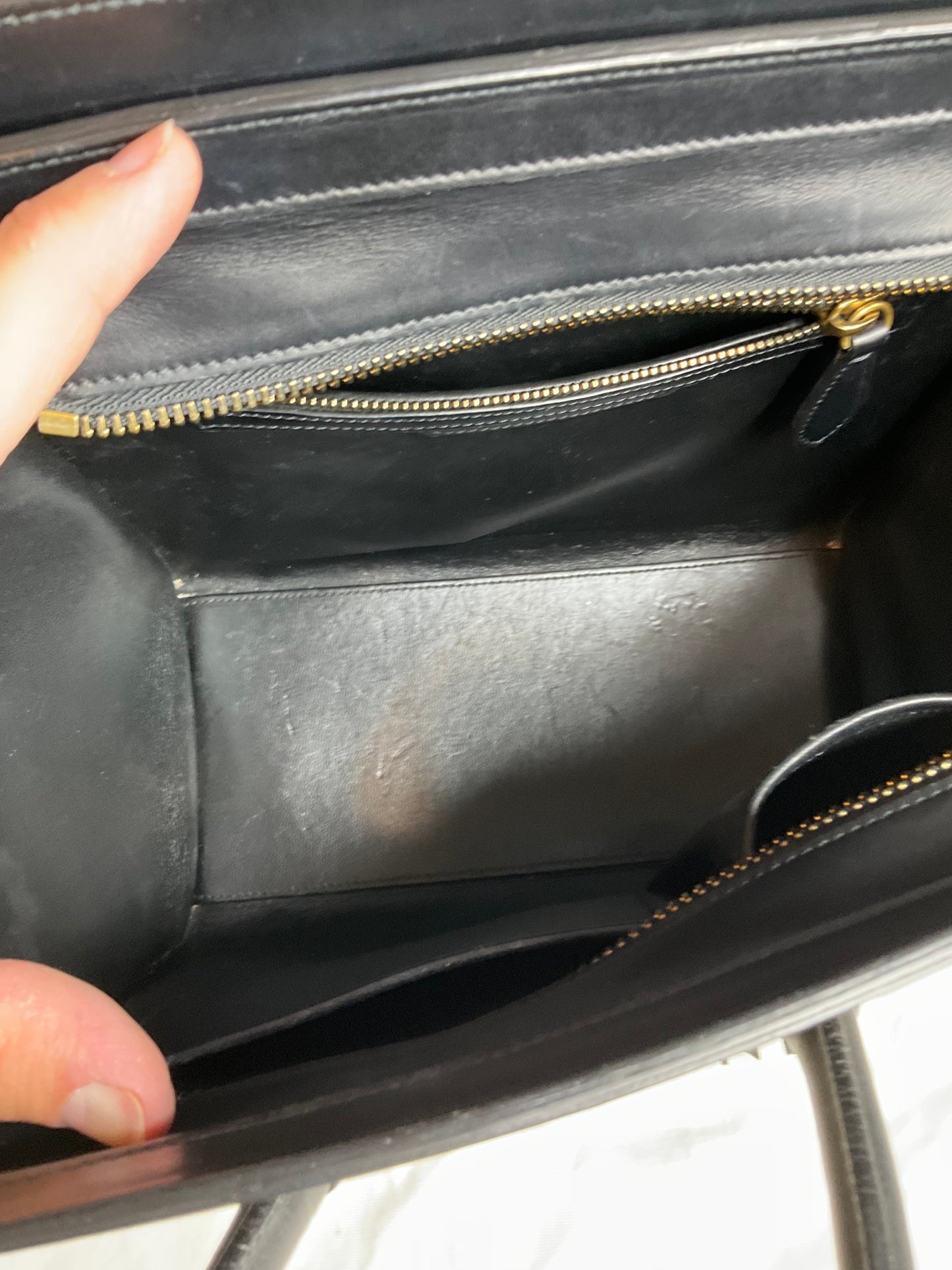 Pre Loved CELINE Luggage Tri color