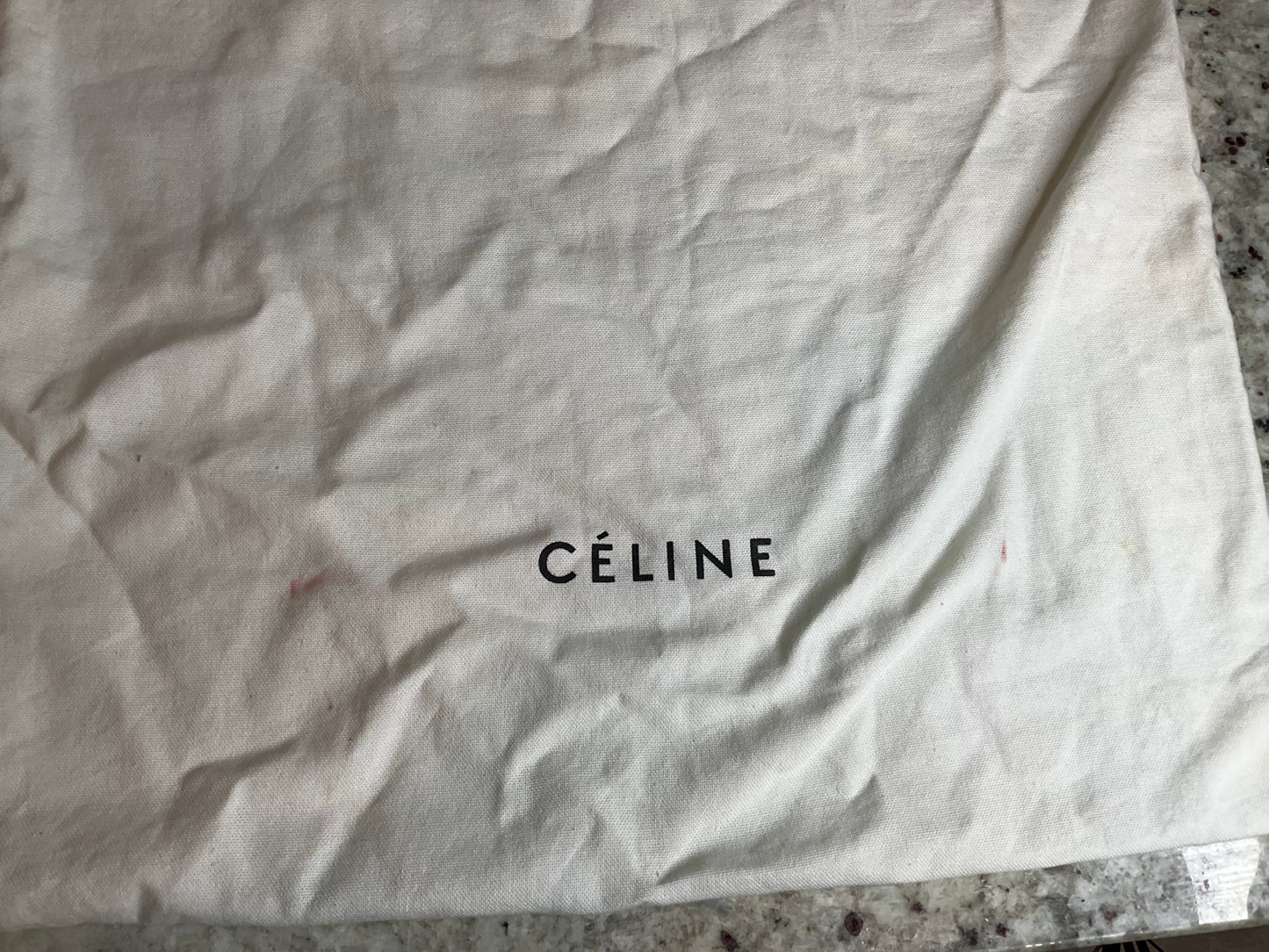 Pre Loved CELINE Luggage Tri color