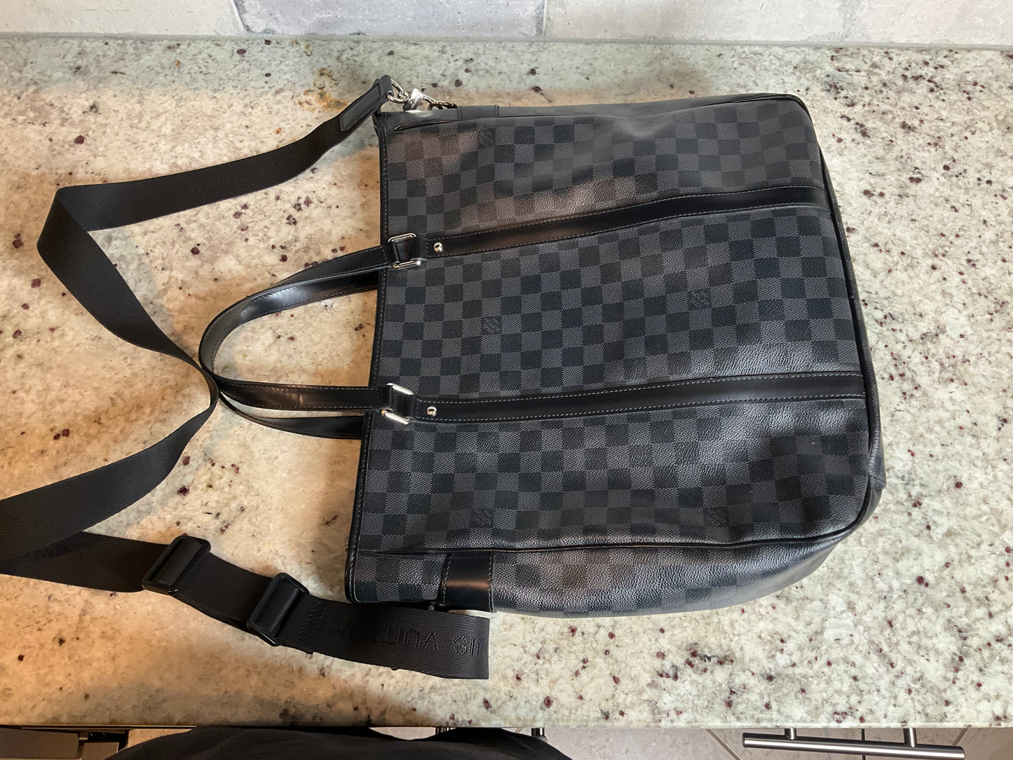 PRELOVED Louis Vuitton Damier Graphite Tadao