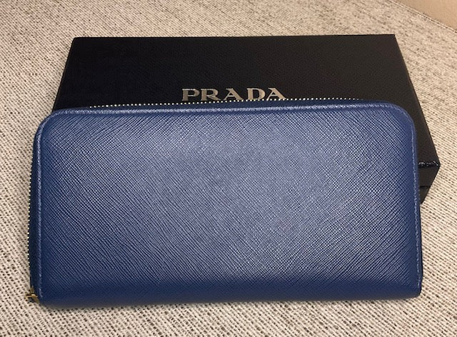 Prada Saffiano Zippy Wallet