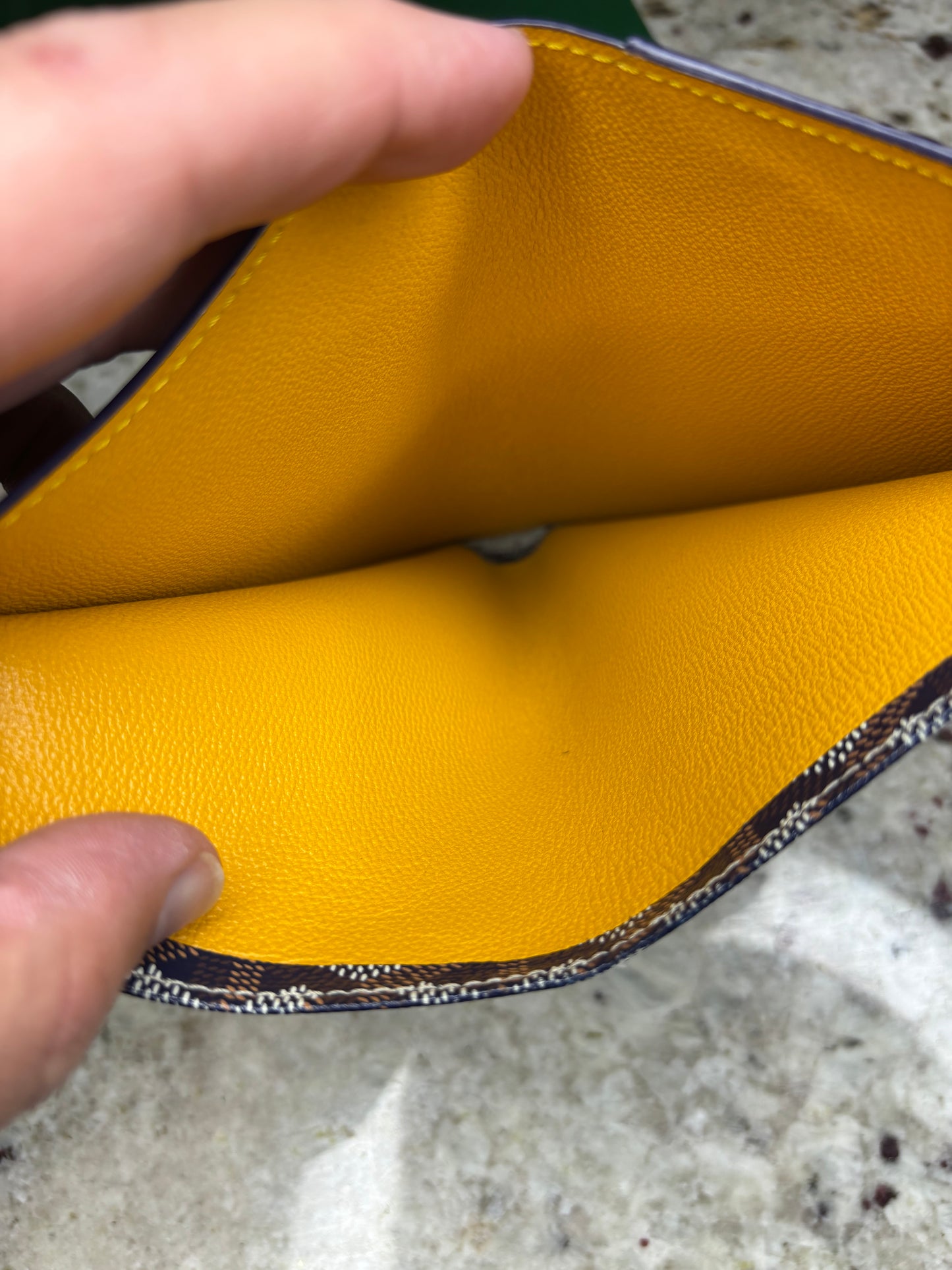 Goyard wallet/organizer