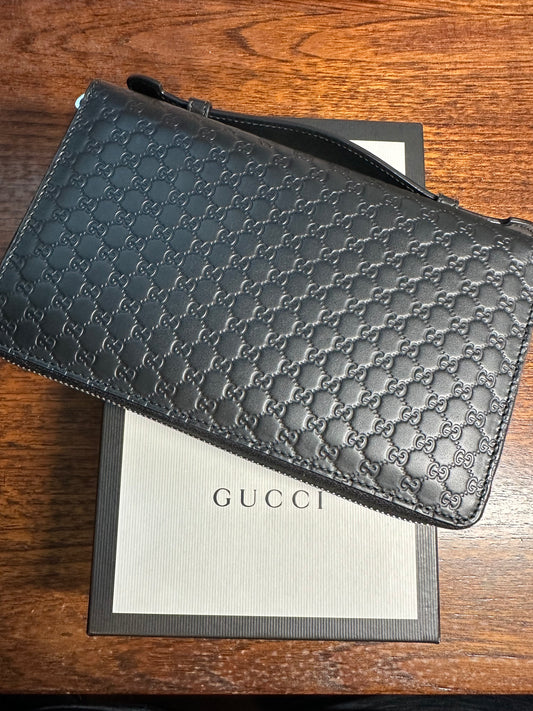 Gucci double zip organizer