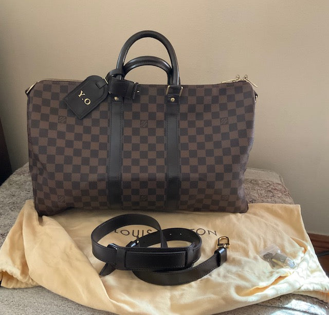 Damier Ebene Keepall Bandouliere 45